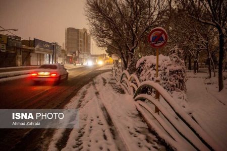 هشدار پلیس راهور درپی بارش برف در تهران: از تردد غیرضروری پرهیز کنید