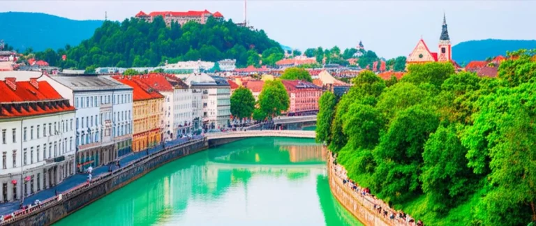 پایتخت سبز اروپا در سال ۲۰۱۶، لیوبلیانا اسلوونی (Ljubljana)