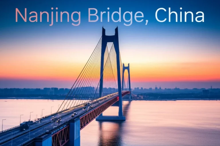 پل نانجینگ چین Nanjing bridge