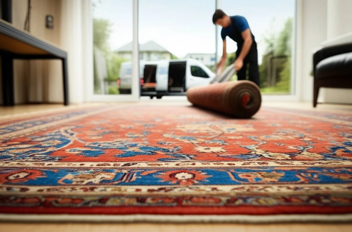 قالیشویی در باغستان غربی | سرویس رایگان حمل و نقل فرش