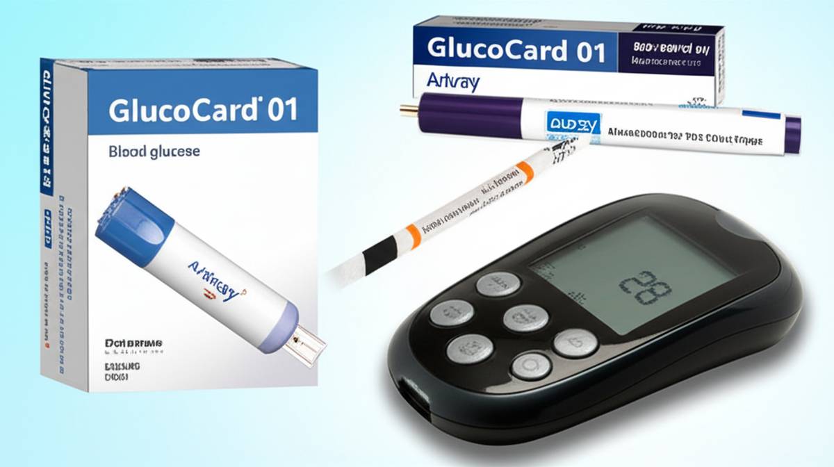 نوار اندازه گیری قند خون گلوکوکارد ۰۱ آرکری: بررسی ویژگی ها