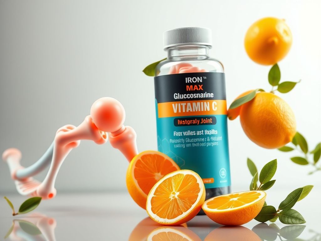 قرص گلوکزامین و ویتامین C آیرون مکس | راهنمای کامل