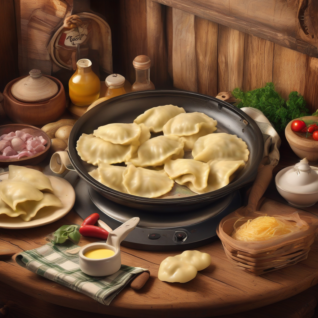پیروگی از غذاهای لهستانی (Pierogi)