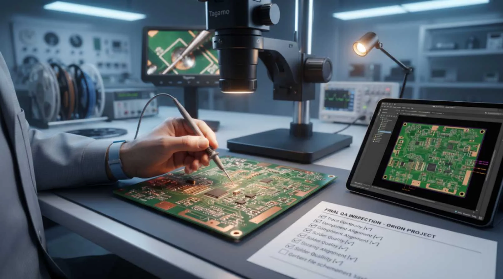 چک‌لیست قبل از سفارش pcb راهنمای جامع